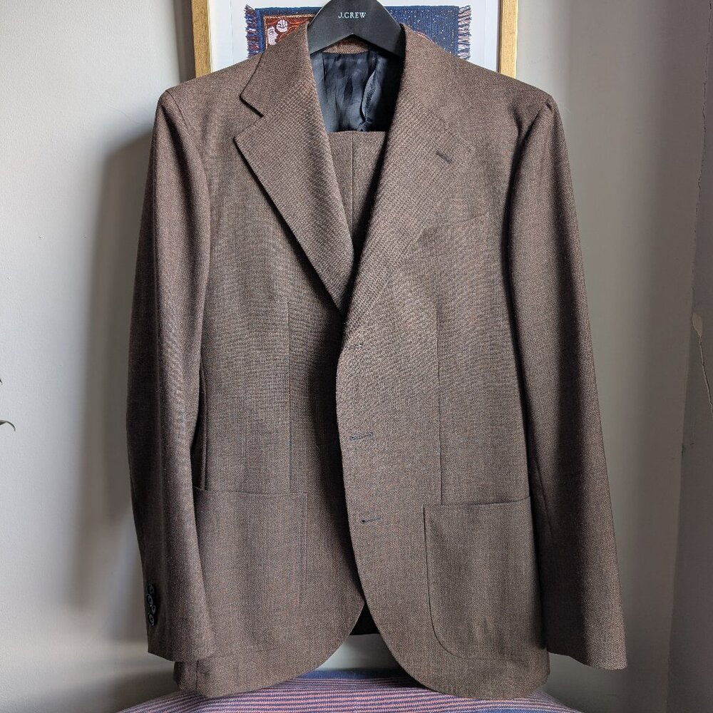 Spier & McKay Brown Fox Air Suit, Size 40